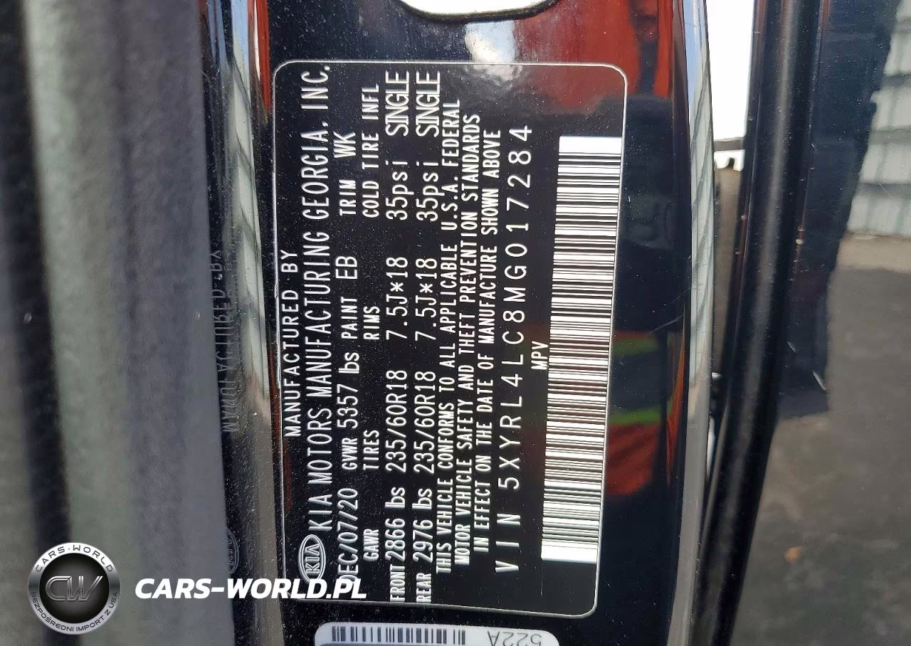 2021 Kia Sorento S VIN:5XYRL4LC8MG017284 - 13