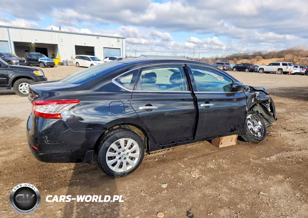 2015 Nissan Sentra Sv VIN:3N1AB7AP2FL696362 - 3