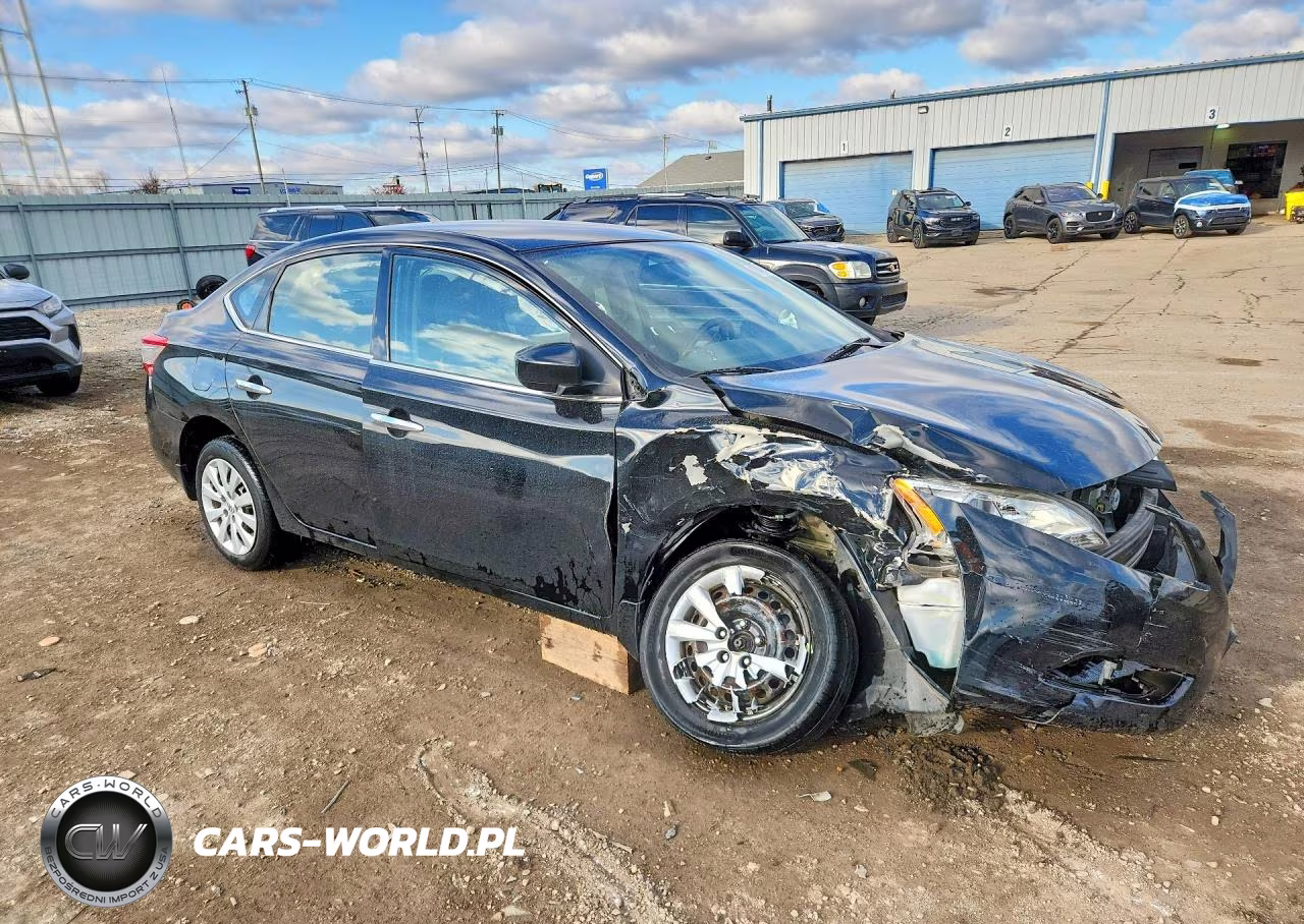 2015 Nissan Sentra Sv VIN:3N1AB7AP2FL696362 - 4