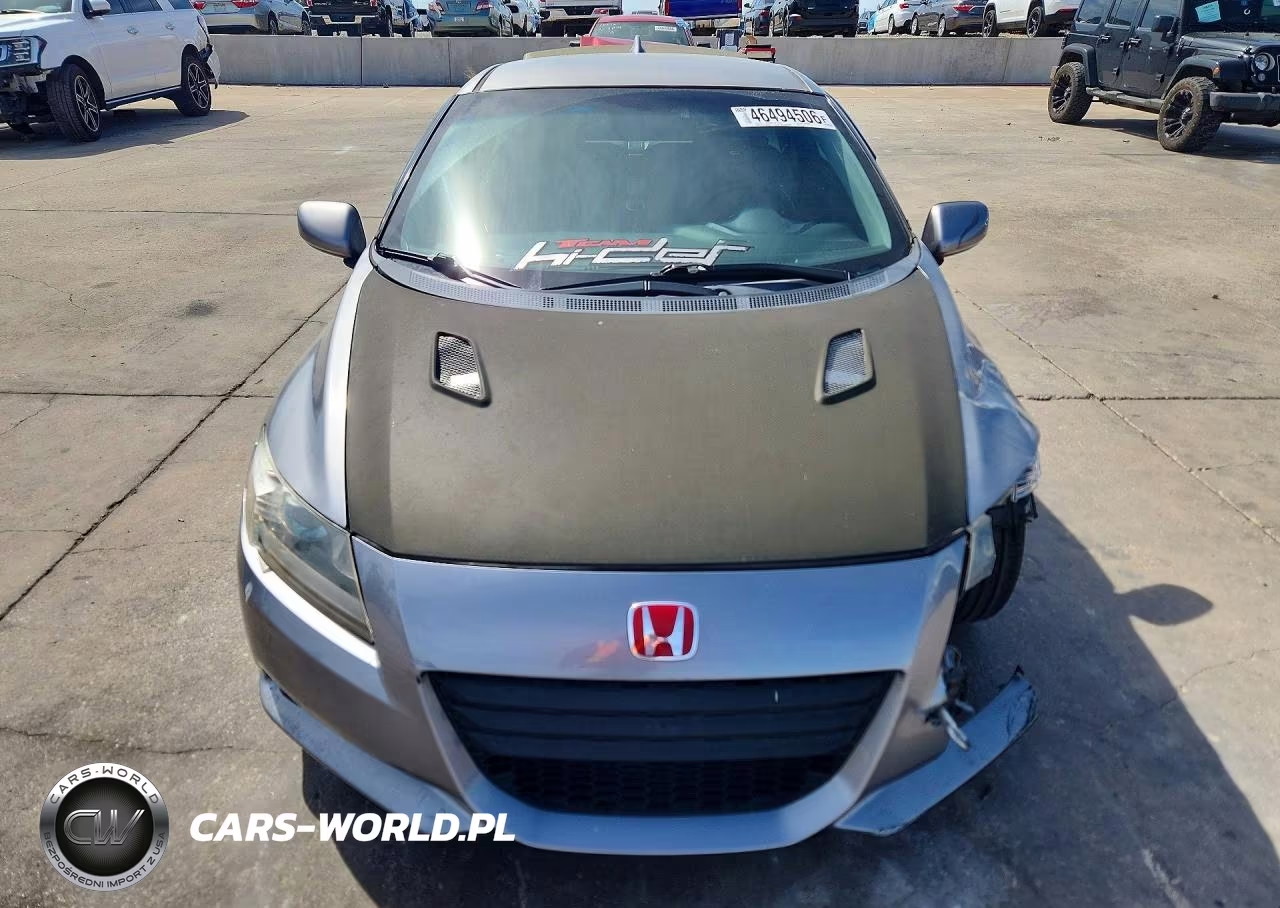 2011 Honda Cr-Z Ex VIN:JHMZF1C69BS012424 - 5