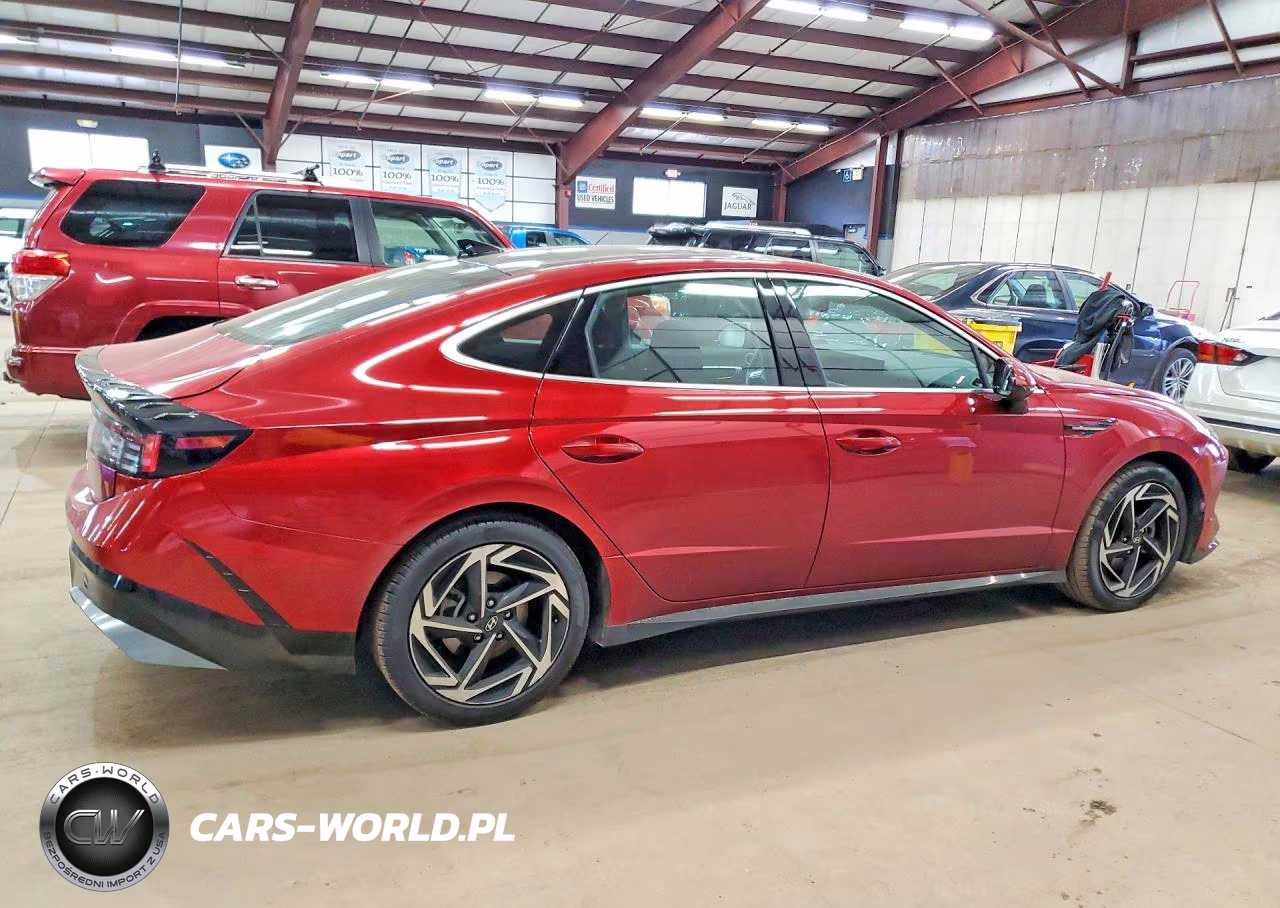 2024 Hyundai Sonata Sel VIN:KMHL14JA1RA357473 - 3