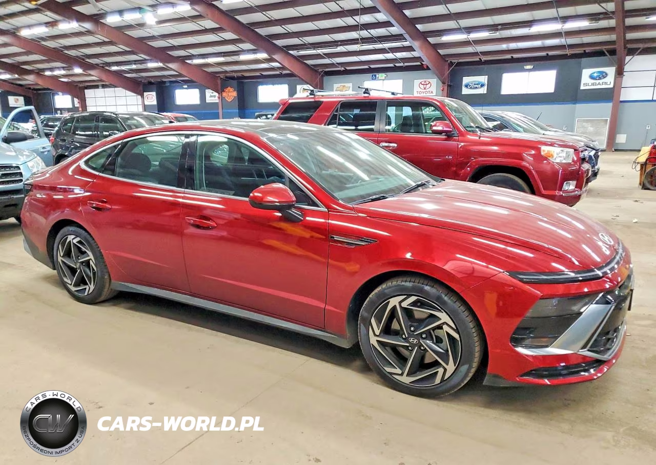 2024 Hyundai Sonata Sel VIN:KMHL14JA1RA357473 - 4