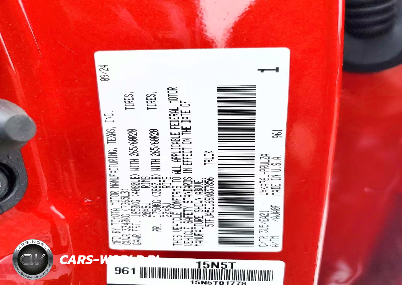 2025 Toyota Tundra Crewmax Limited VIN:5TFJA5EC6SX037856 - 12