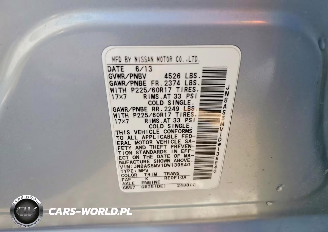 2013 Nissan Rogue S VIN:JN8AS5MV1DW139840 - 13