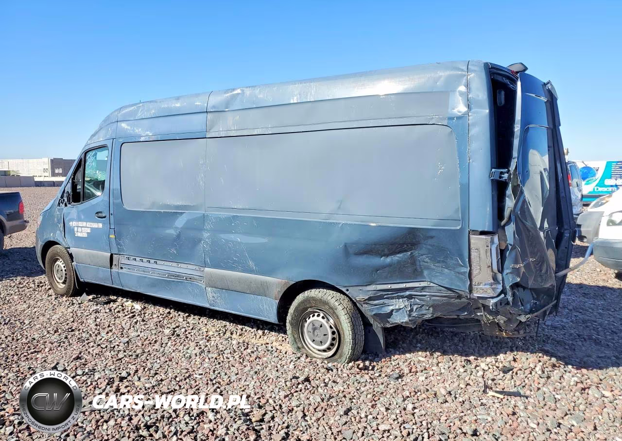 2019 Mercedes Benz Sprinter 2500-3500 Delivery Van VIN:WD4PF1CD7KT012462 - 2