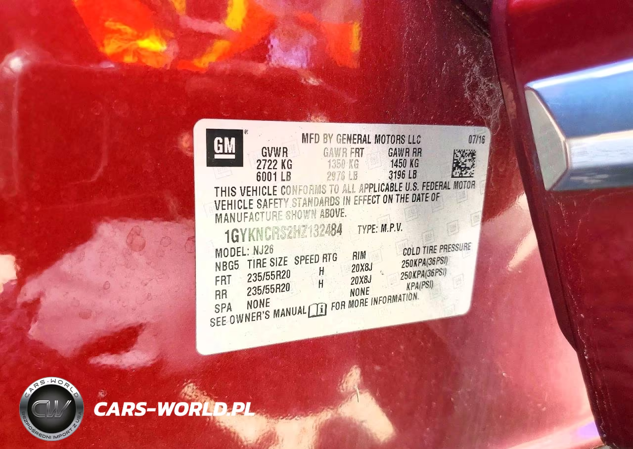 2017 Cadillac Xt5 Premium Luxury VIN:1GYKNCRS2HZ132484 - 13