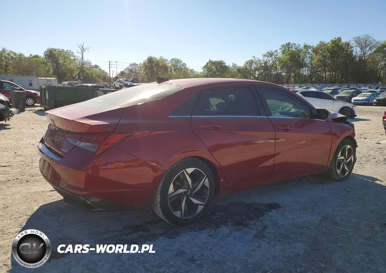 2023 Hyundai Elantra Hybrid Limited VIN:KMHLN4AJ0PU045306 - 3