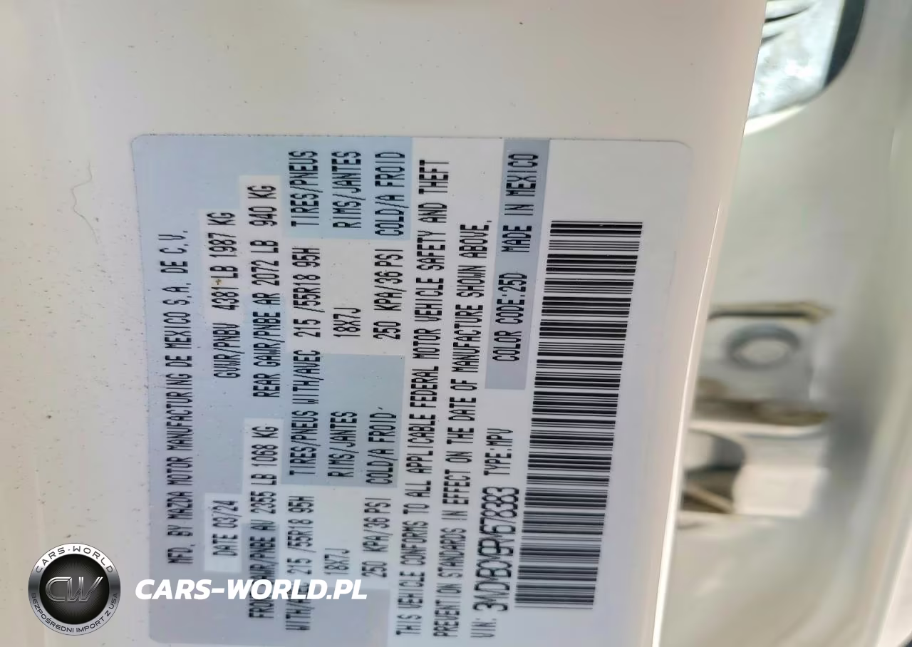 2024 Mazda Cx-30 Preferred VIN:3MVDMBCM9RM678383 - 12