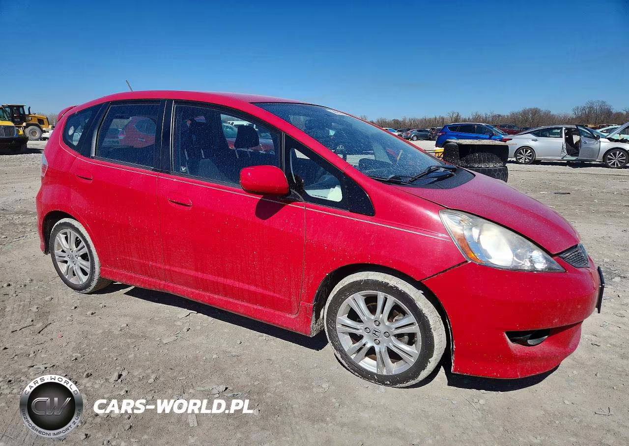 2009 Honda Fit Sport VIN:JHMGE88429S066023 - 4
