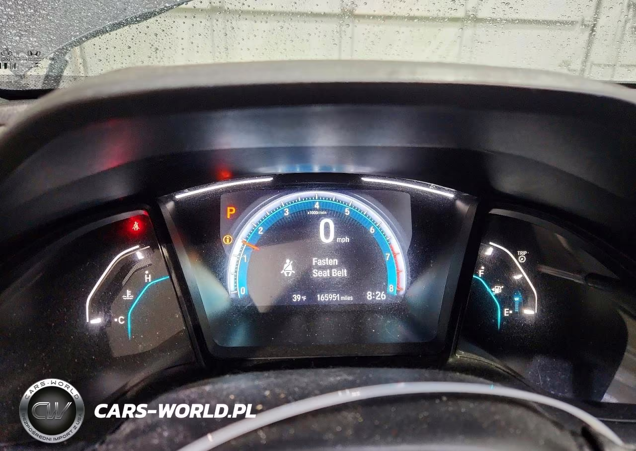 2019 Honda Civic Lx VIN:2HGFC4B66KH301625 - 9