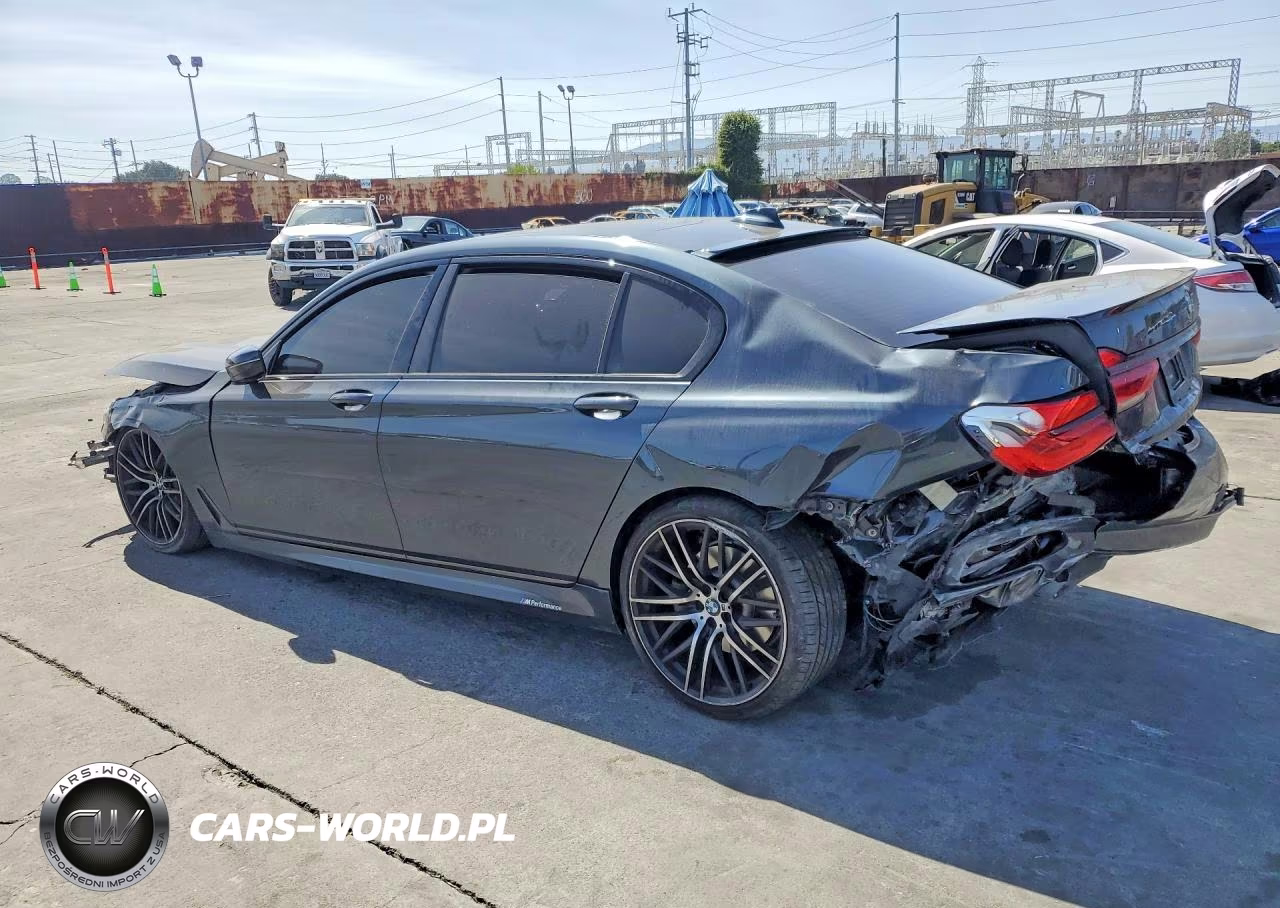 2019 BMW 750 I VIN:WBA7F0C5XKGM25835 - 2