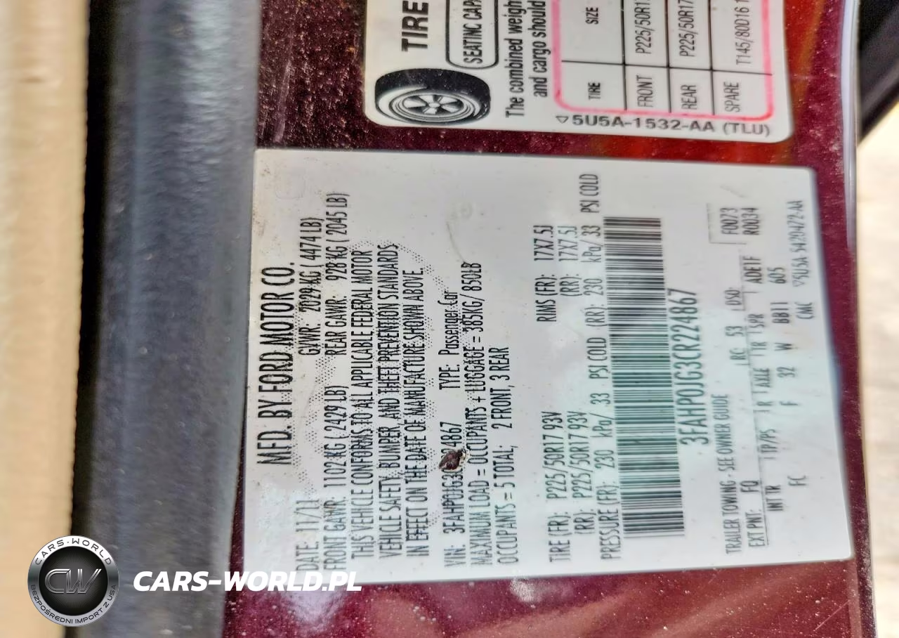 2012 Ford Fusion Sel VIN:3FAHP0JG3CR224867 - 13