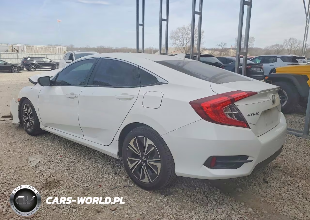 2018 Honda Civic Ex VIN:JHMFC1F30JX022337 - 2