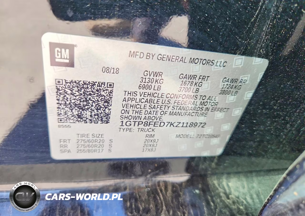 2019 GMC Sierra C1500 Denali VIN:1GTP8FED7KZ118972 - 13