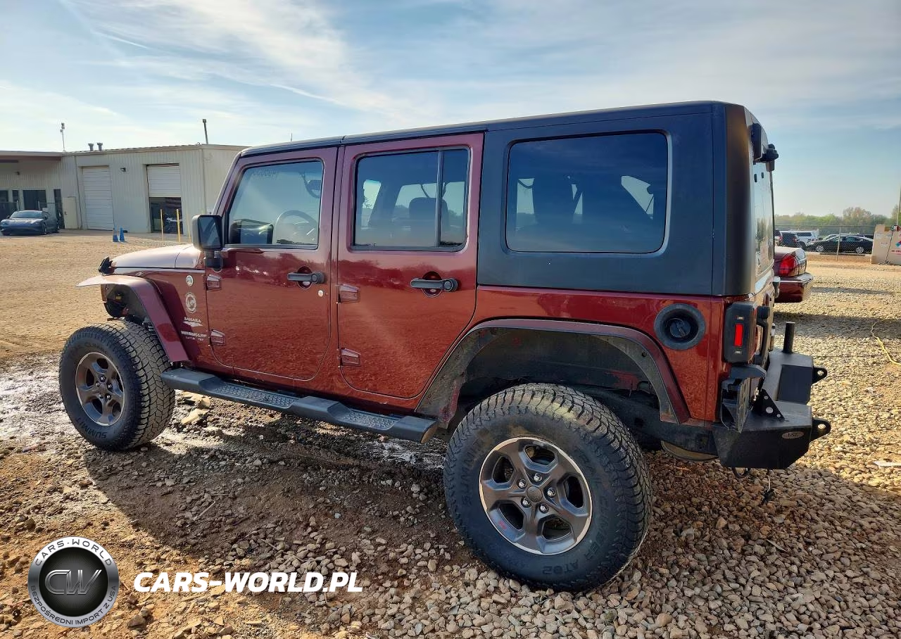 2008 Jeep Wrangler Unlimited Sahara VIN:1J4GA59148L611707 - 2