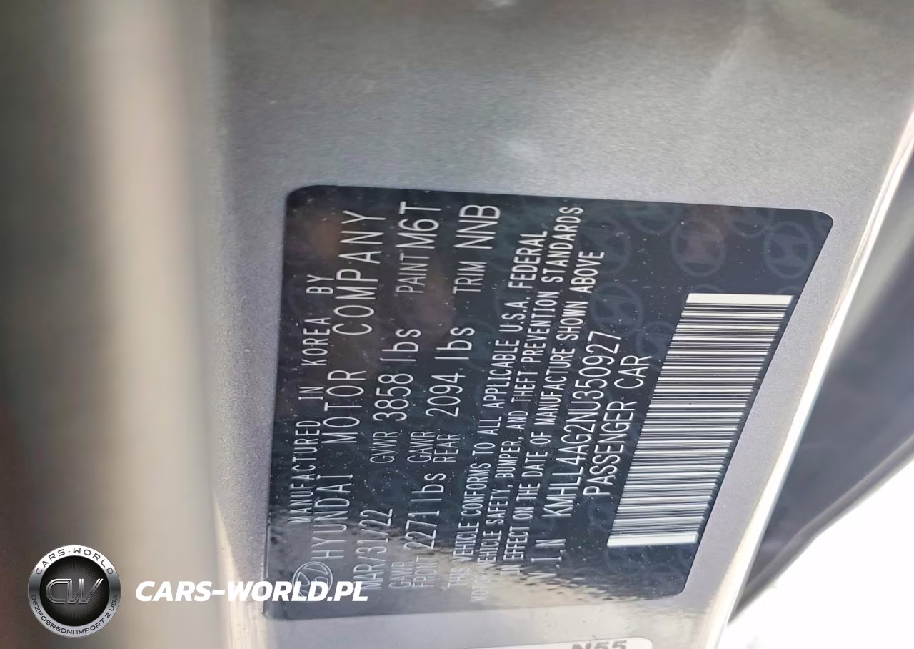 2022 Hyundai Elantra Se VIN:KMHLL4AG2NU350927 - 13