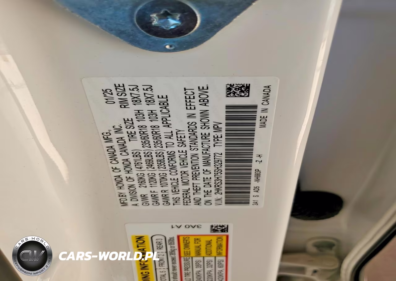 2025 Honda Cr-V Exl VIN:2HKRS3H75SH329772 - 12