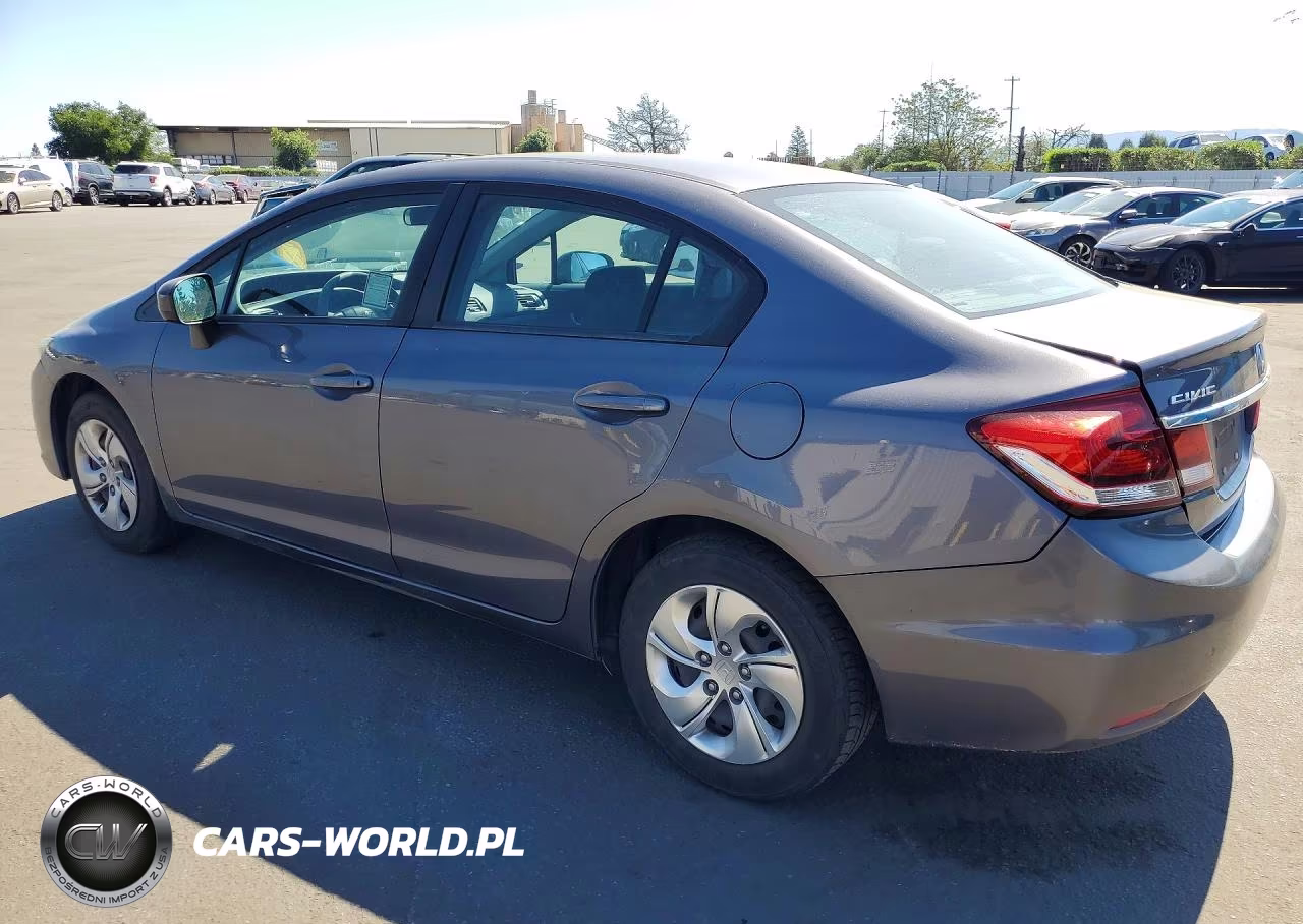 2014 Honda Civic Lx VIN:19XFB2F57EE221368 - 2