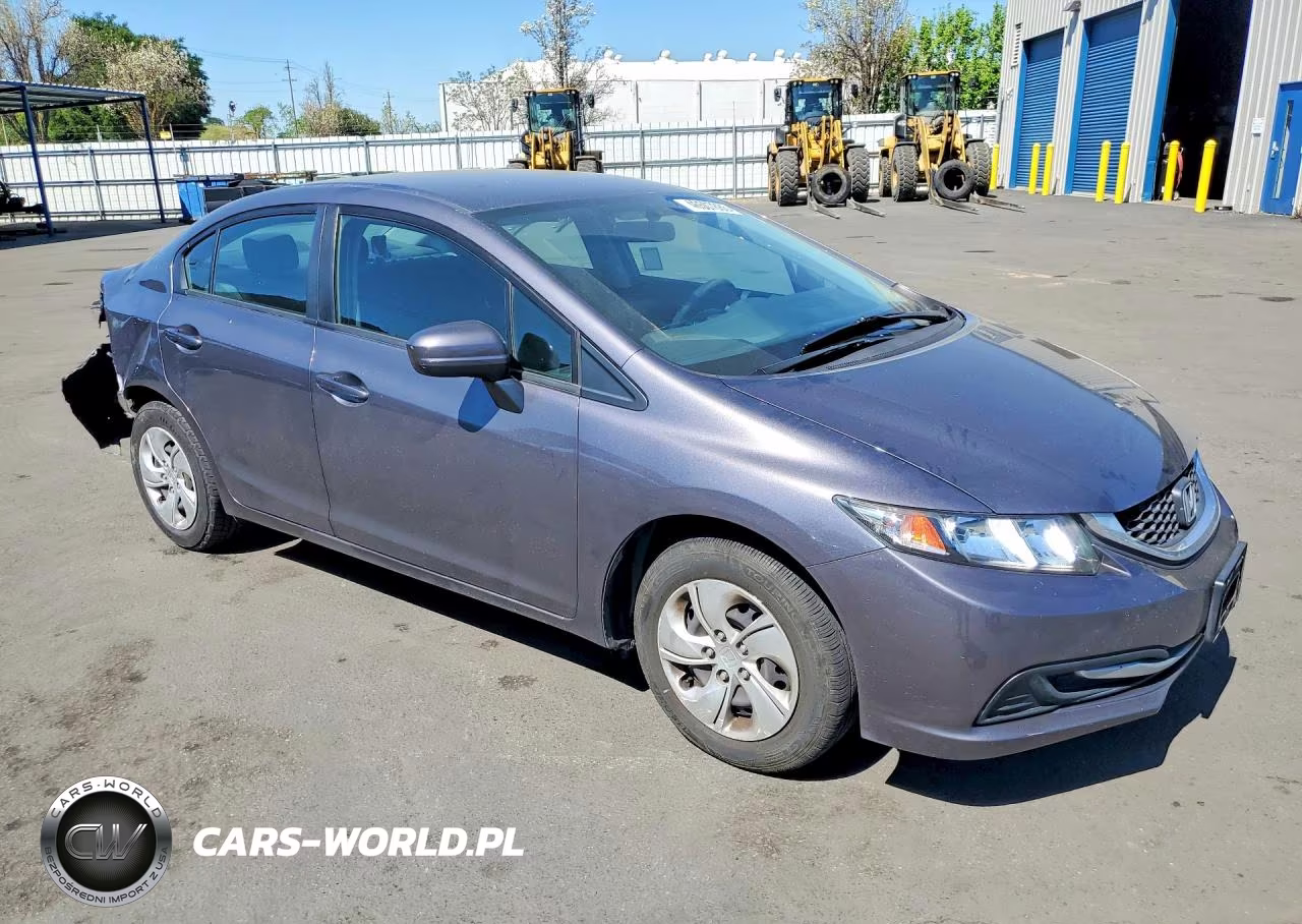 2014 Honda Civic Lx VIN:19XFB2F57EE221368 - 4