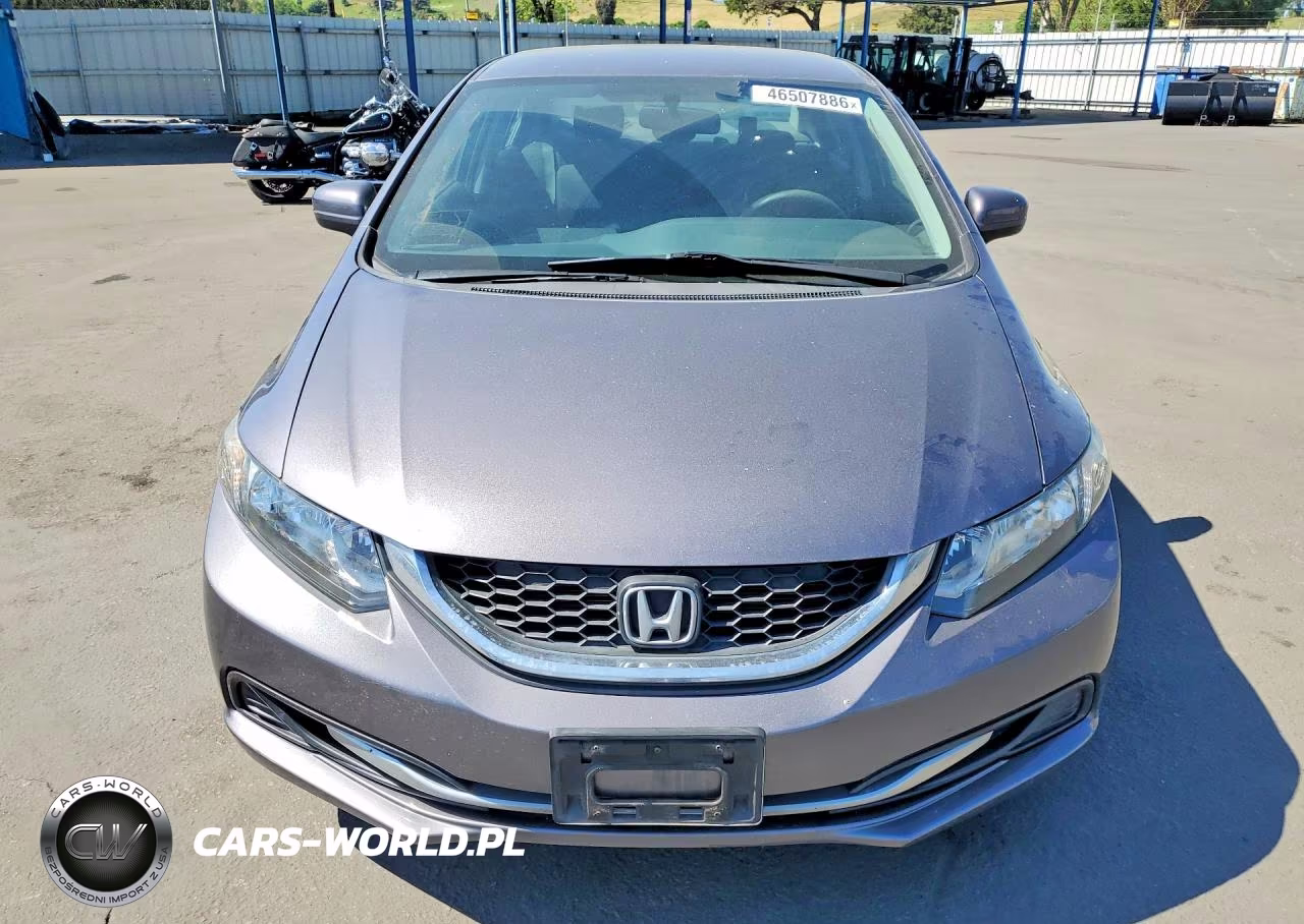 2014 Honda Civic Lx VIN:19XFB2F57EE221368 - 5