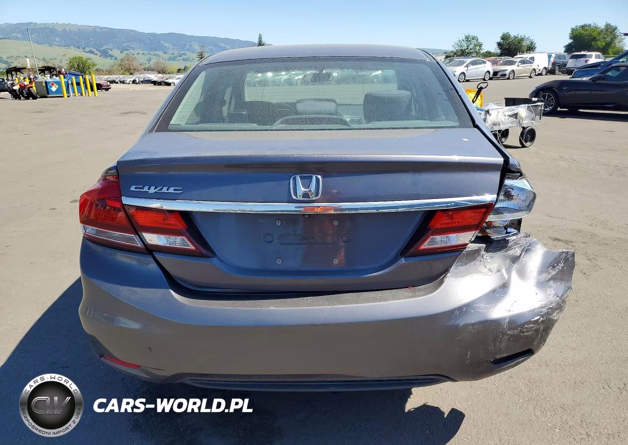 2014 Honda Civic Lx VIN:19XFB2F57EE221368 - 6