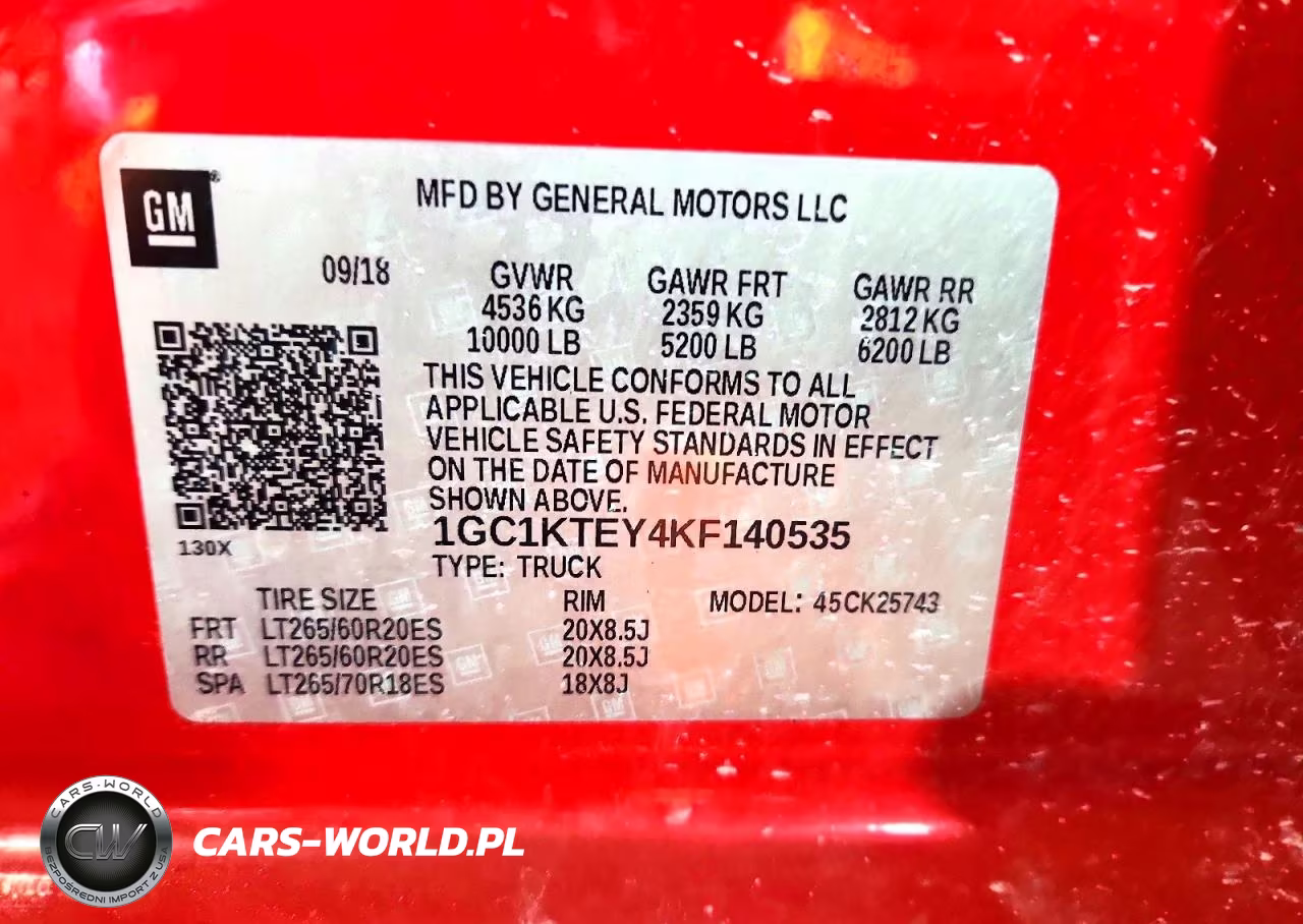 2019 Chevrolet Silverado K2500 Heavy Duty Ltz VIN:1GC1KTEY4KF140535 - 13