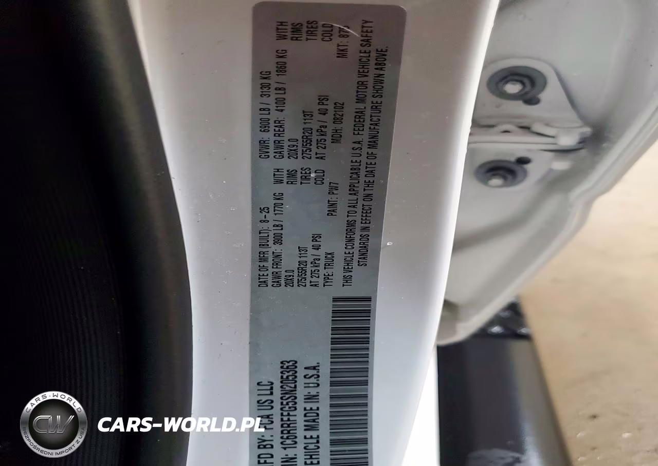 2025 Ram 1500 Big Horn VIN:1C6RRFFG5SN205363 - 12