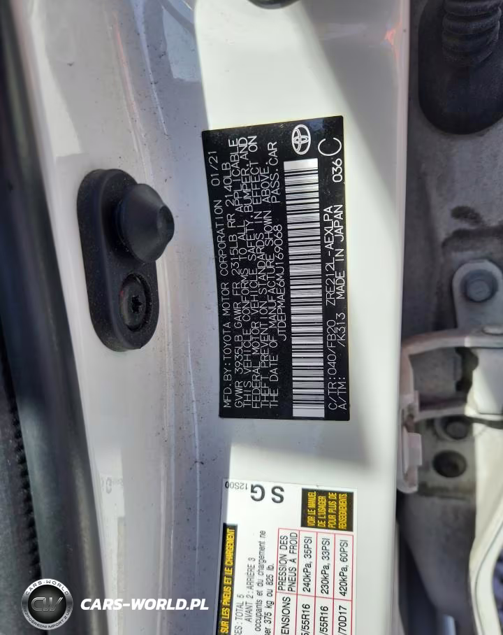 2021 Toyota Corolla Le VIN:JTDEPMAE6MJ169068 - 12
