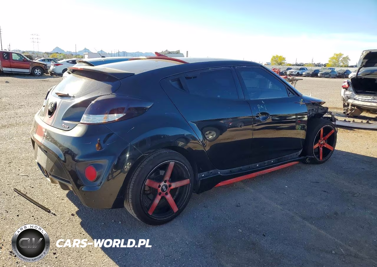 2016 Hyundai Veloster Turbo VIN:KMHTC6AE3GU262739 - 3