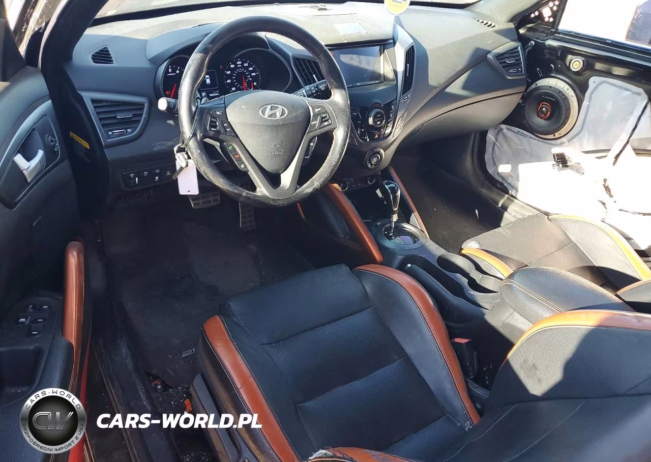 2016 Hyundai Veloster Turbo VIN:KMHTC6AE3GU262739 - 8
