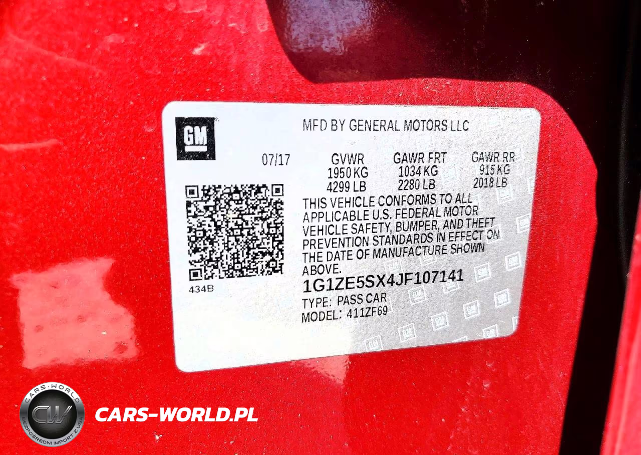 2018 Chevrolet Malibu Premier VIN:1G1ZE5SX4JF107141 - 12