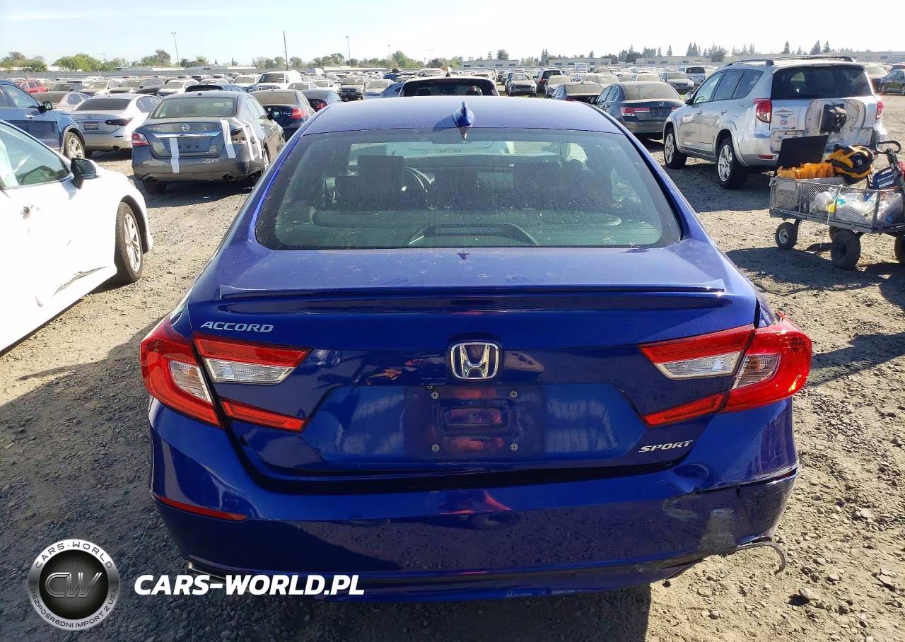 2018 Honda Accord Sport VIN:1HGCV1F38JA127212 - 6
