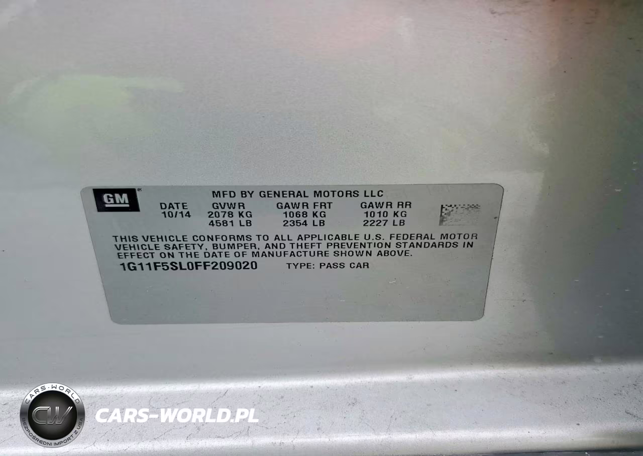 2015 Chevrolet Malibu Ltz VIN:1G11F5SL0FF209020 - 13