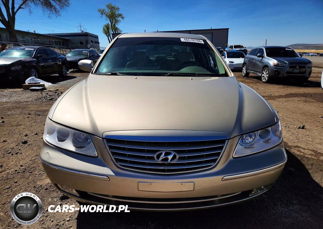 2008 Hyundai Azera Limited VIN:KMHFC46F48A321299 - 5