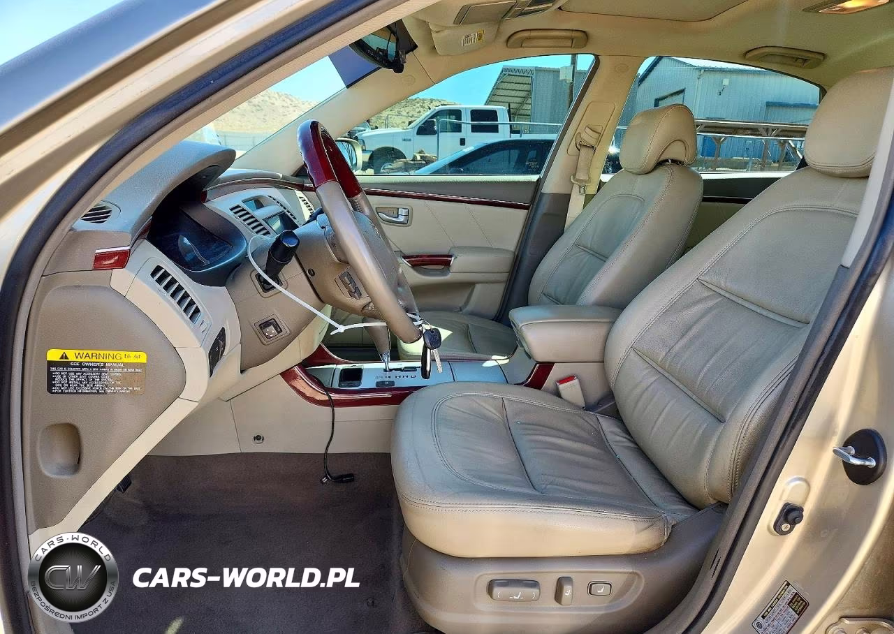 2008 Hyundai Azera Limited VIN:KMHFC46F48A321299 - 7