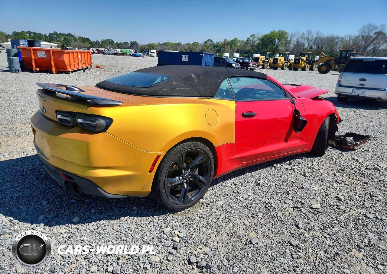 2020 Chevrolet Camaro Ss VIN:1G1FH3D70L0117151 - 3
