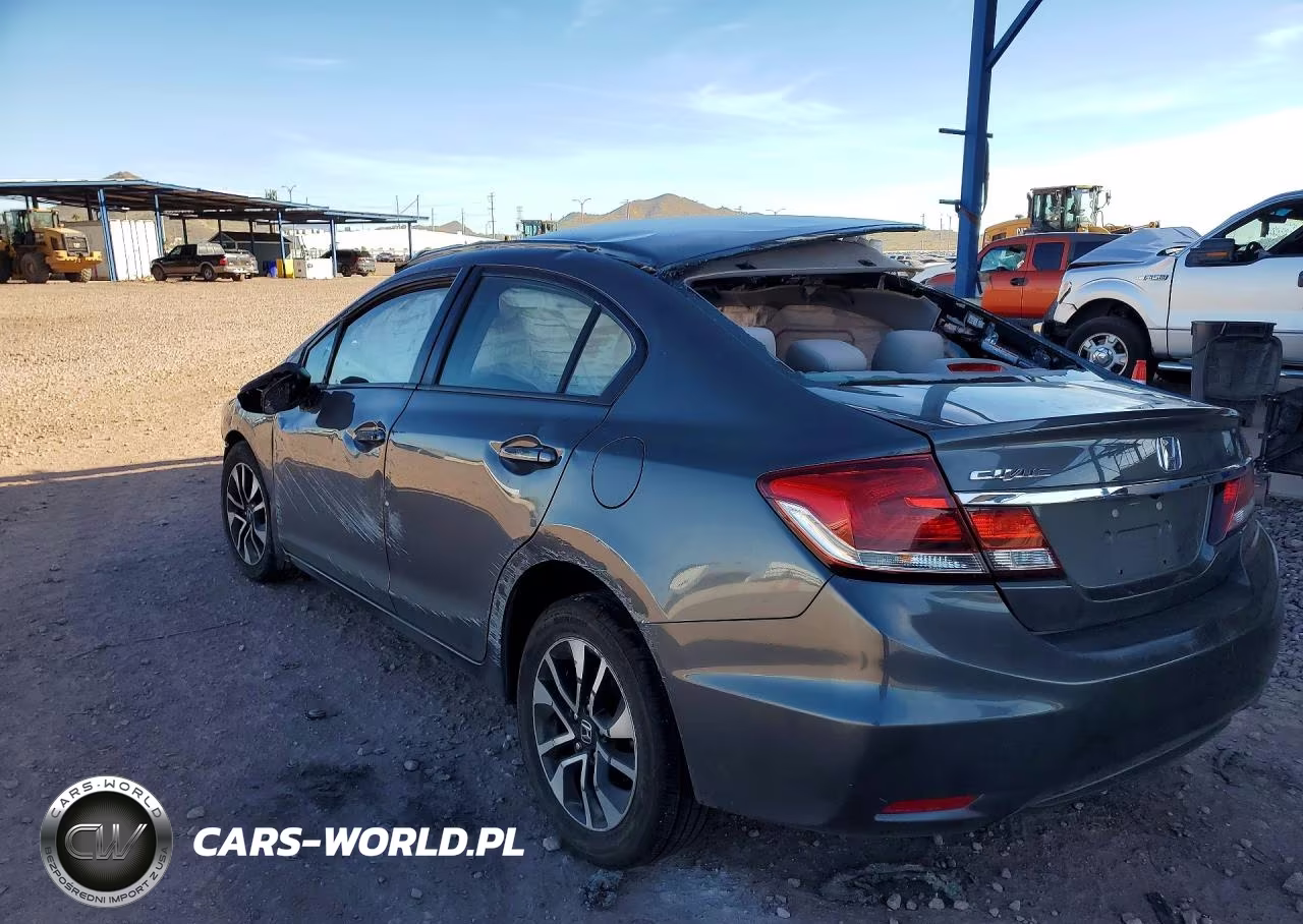 2013 Honda Civic Ex VIN:2HGFB2F84DH579493 - 2