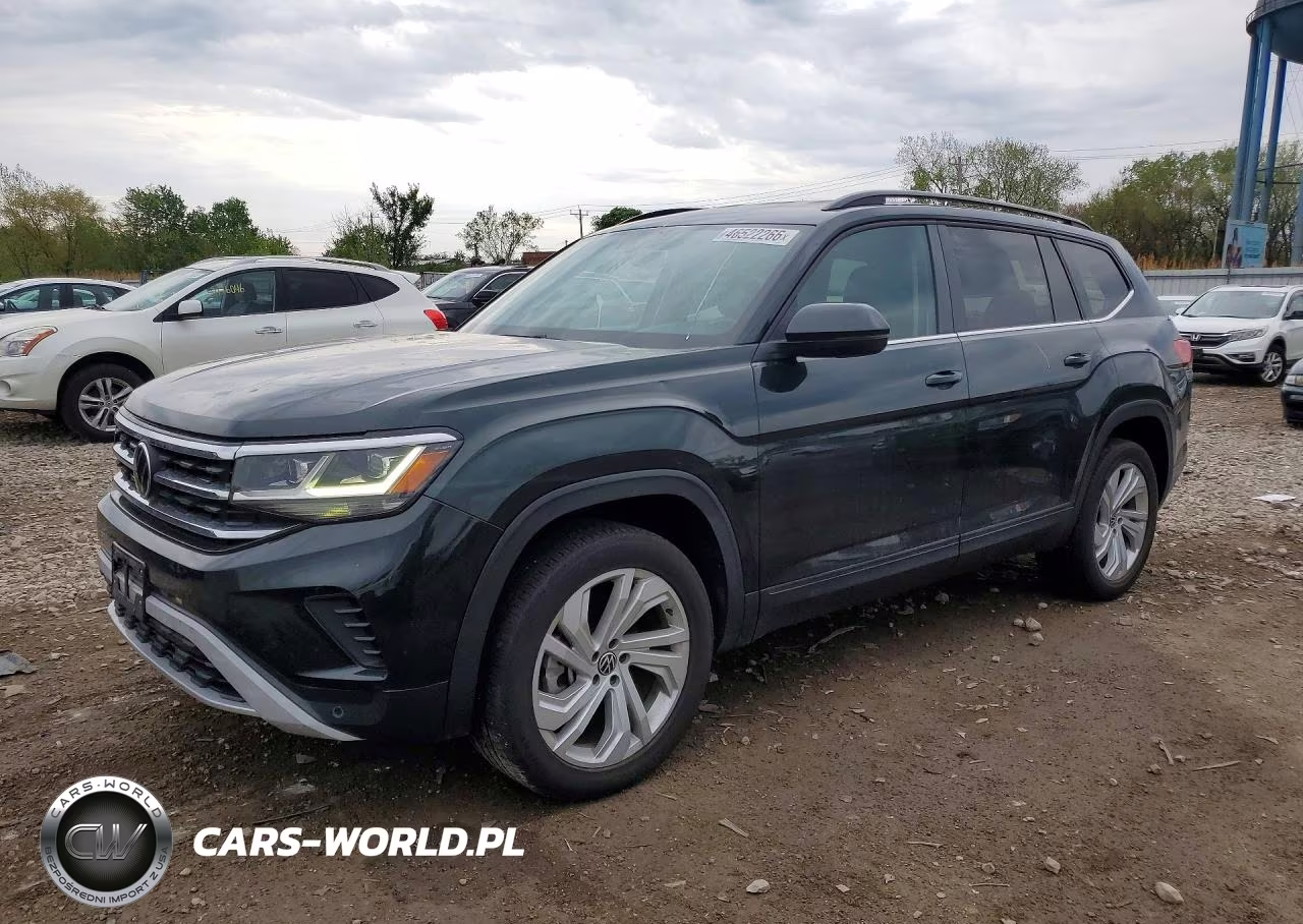 2022 Volkswagen Atlas Se VIN:1V2HR2CA5NC506579 - 1