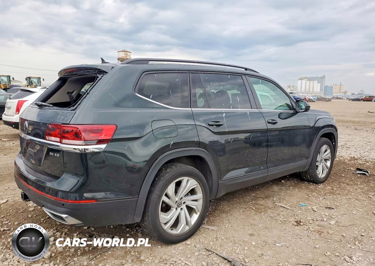 2022 Volkswagen Atlas Se VIN:1V2HR2CA5NC506579 - 3