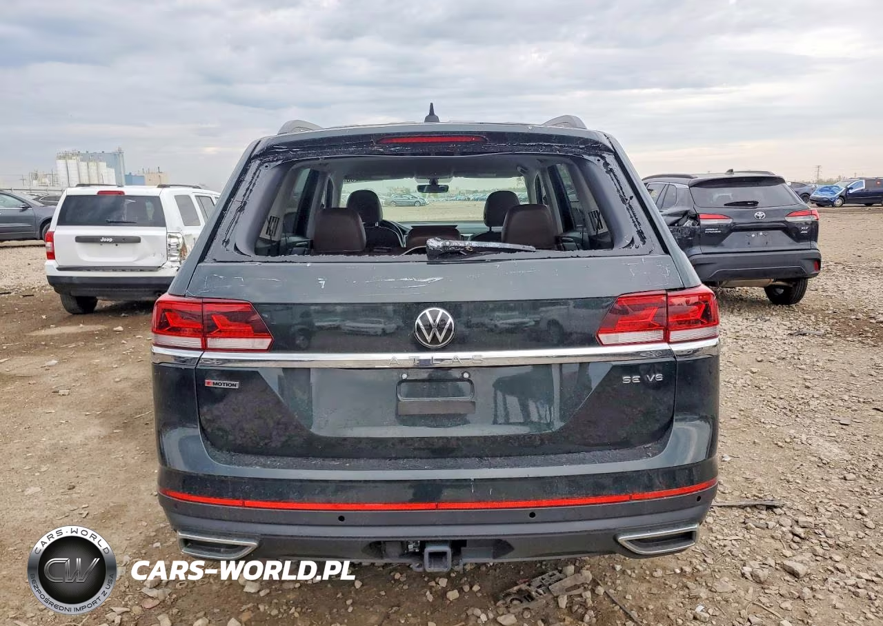 2022 Volkswagen Atlas Se VIN:1V2HR2CA5NC506579 - 6