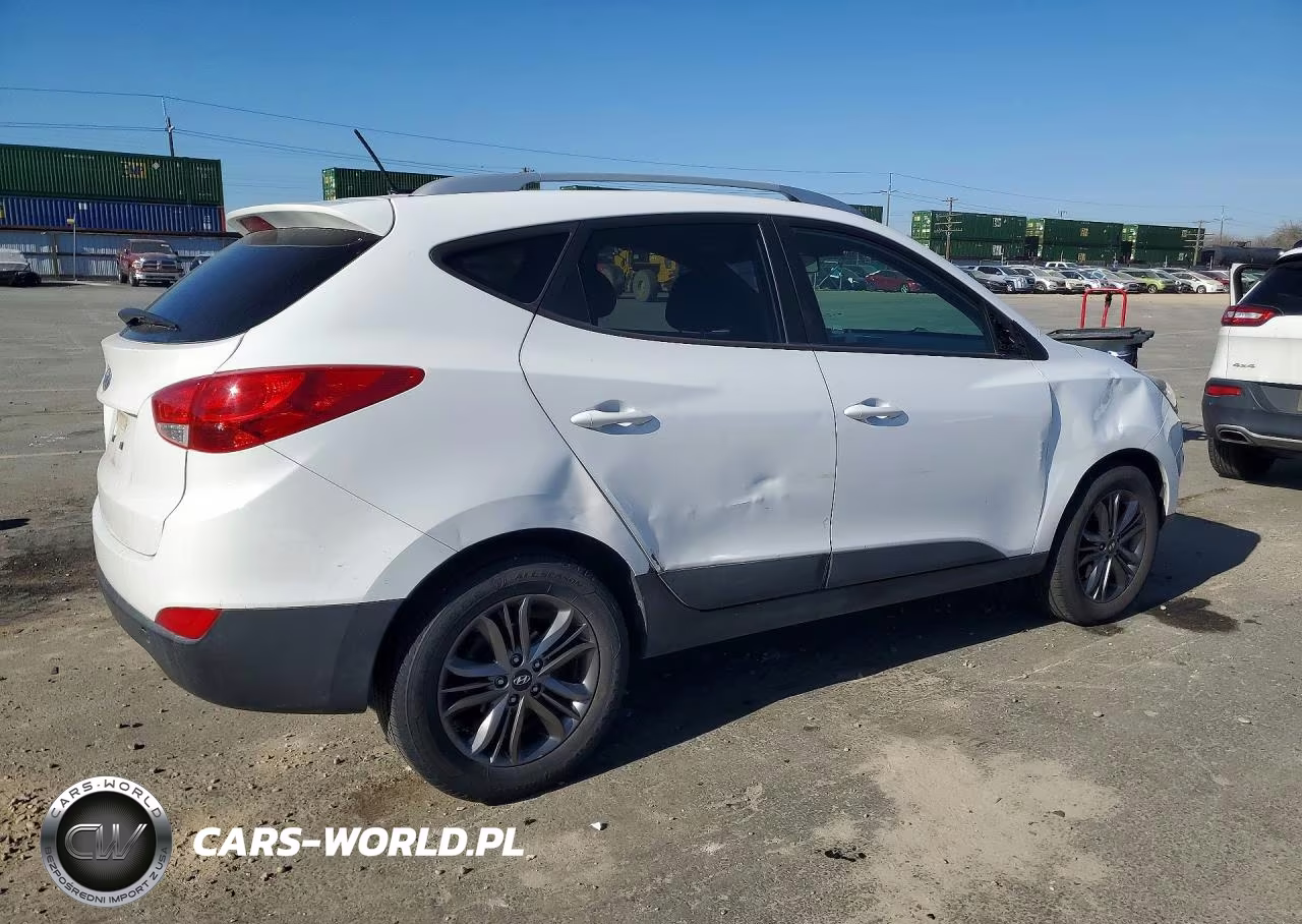 2014 Hyundai Tucson Se VIN:KM8JU3AG0EU907431 - 3