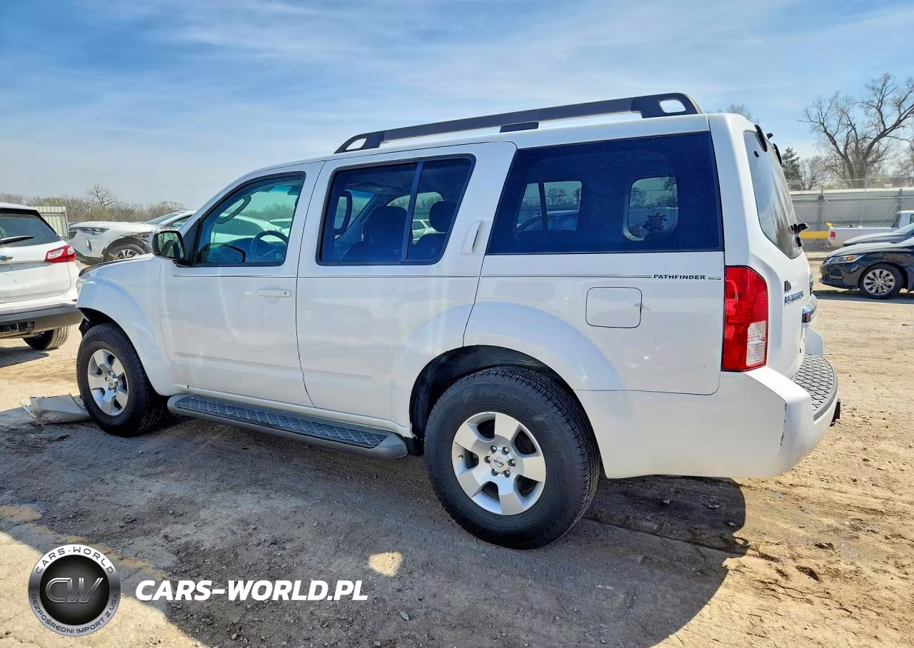 2008 Nissan Pathfinder S VIN:5N1AR18UX8C647051 - 2