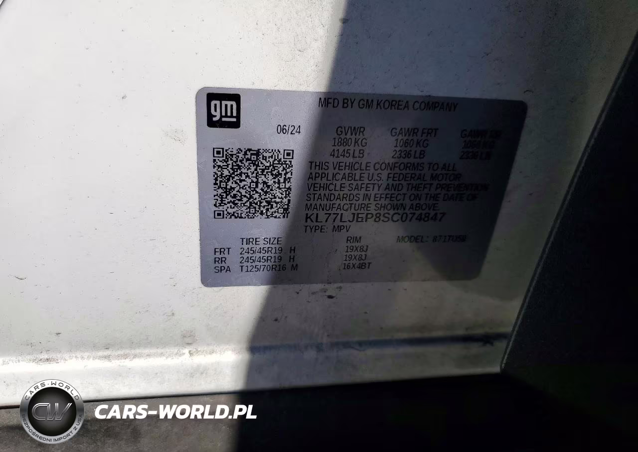 2025 Chev Trax 2Rs VIN:KL77LJEP8SC074847 - 13