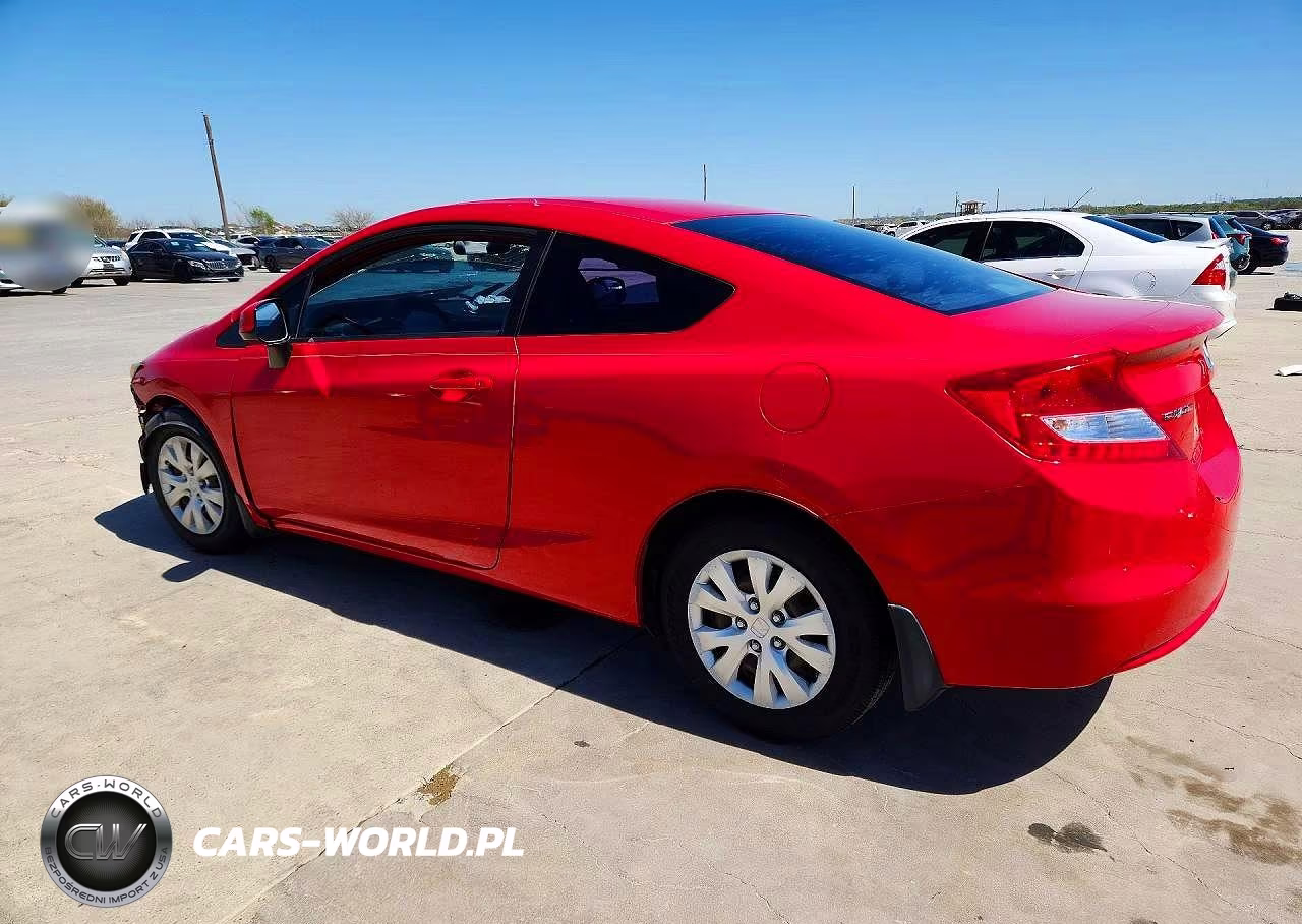 2012 Honda Civic Lx VIN:2HGFG3B5XCH547486 - 2