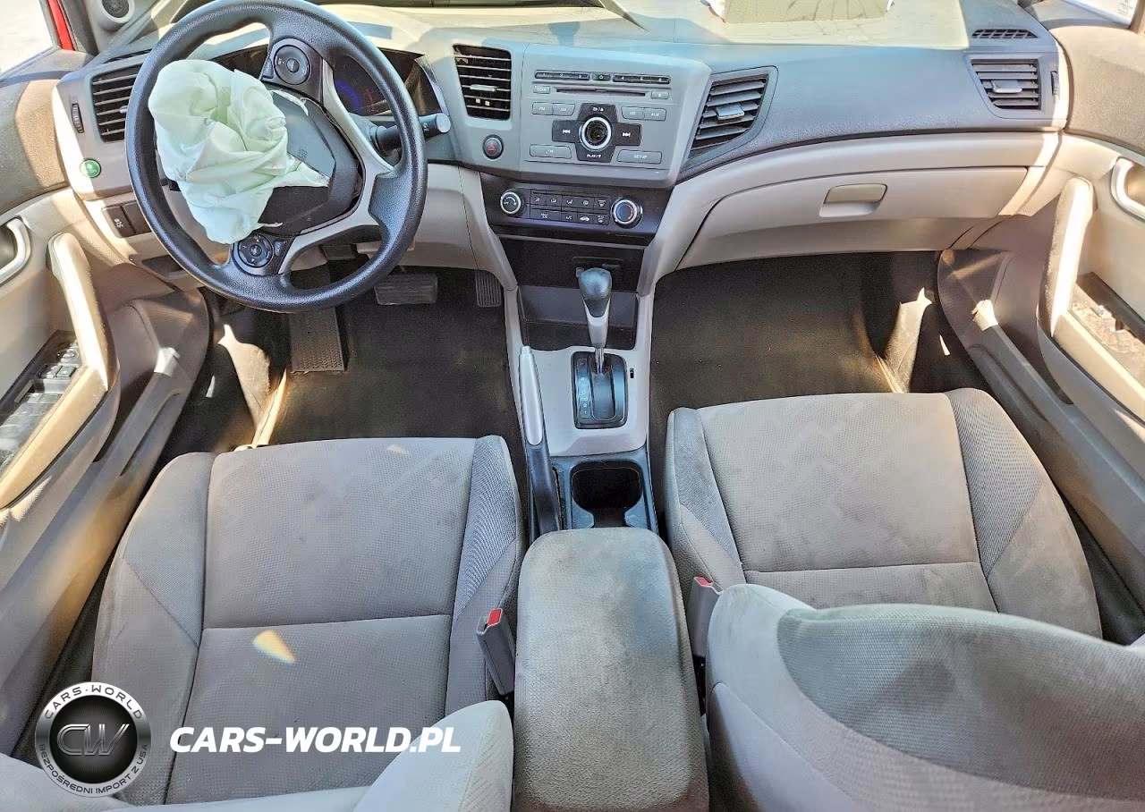 2012 Honda Civic Lx VIN:2HGFG3B5XCH547486 - 8
