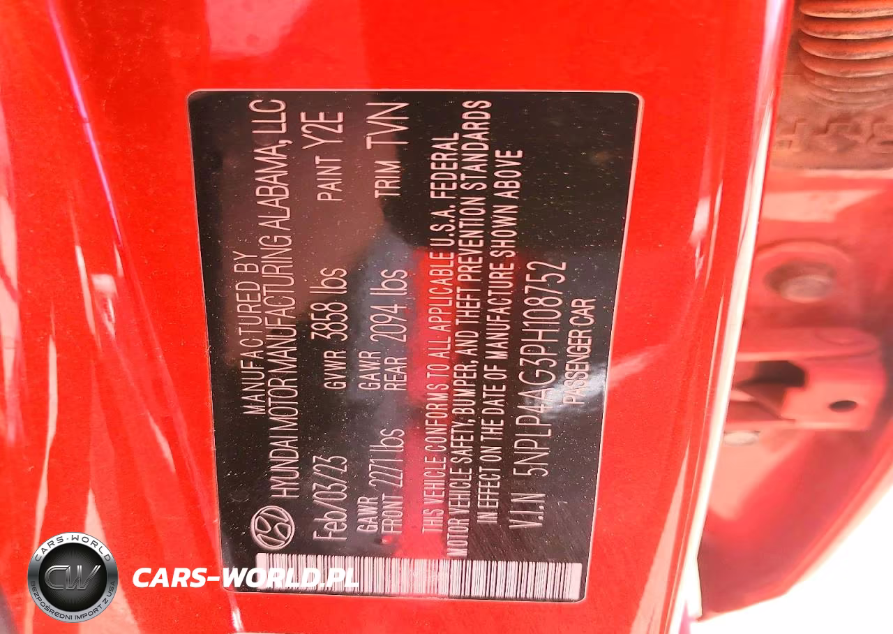 2023 Hyundai Elantra VIN:5NPLP4AG3PH108752 - 12