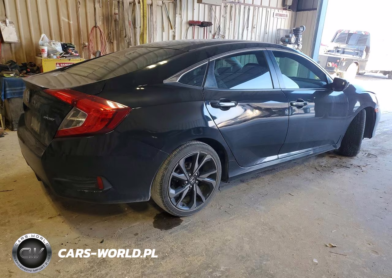 2019 Honda Civic Sport VIN:19XFC2F84KE033104 - 3