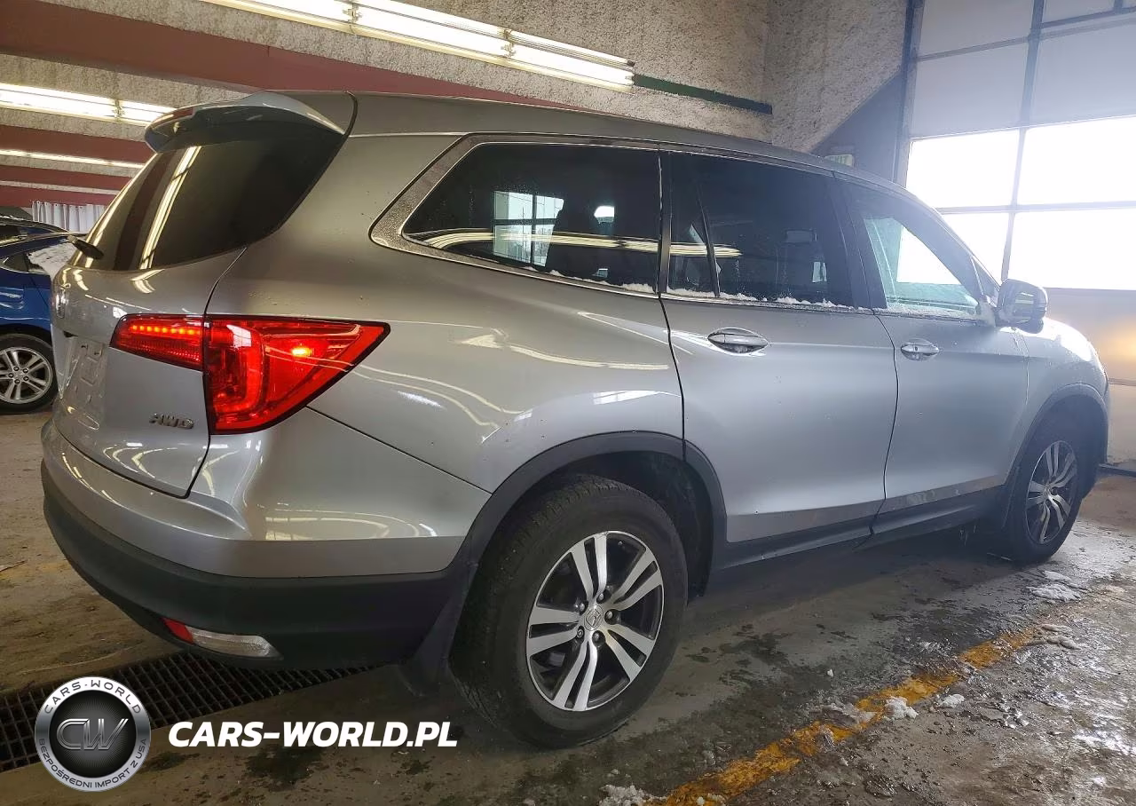 2017 Honda Pilot Exl VIN:5FNYF6H56HB053030 - 3