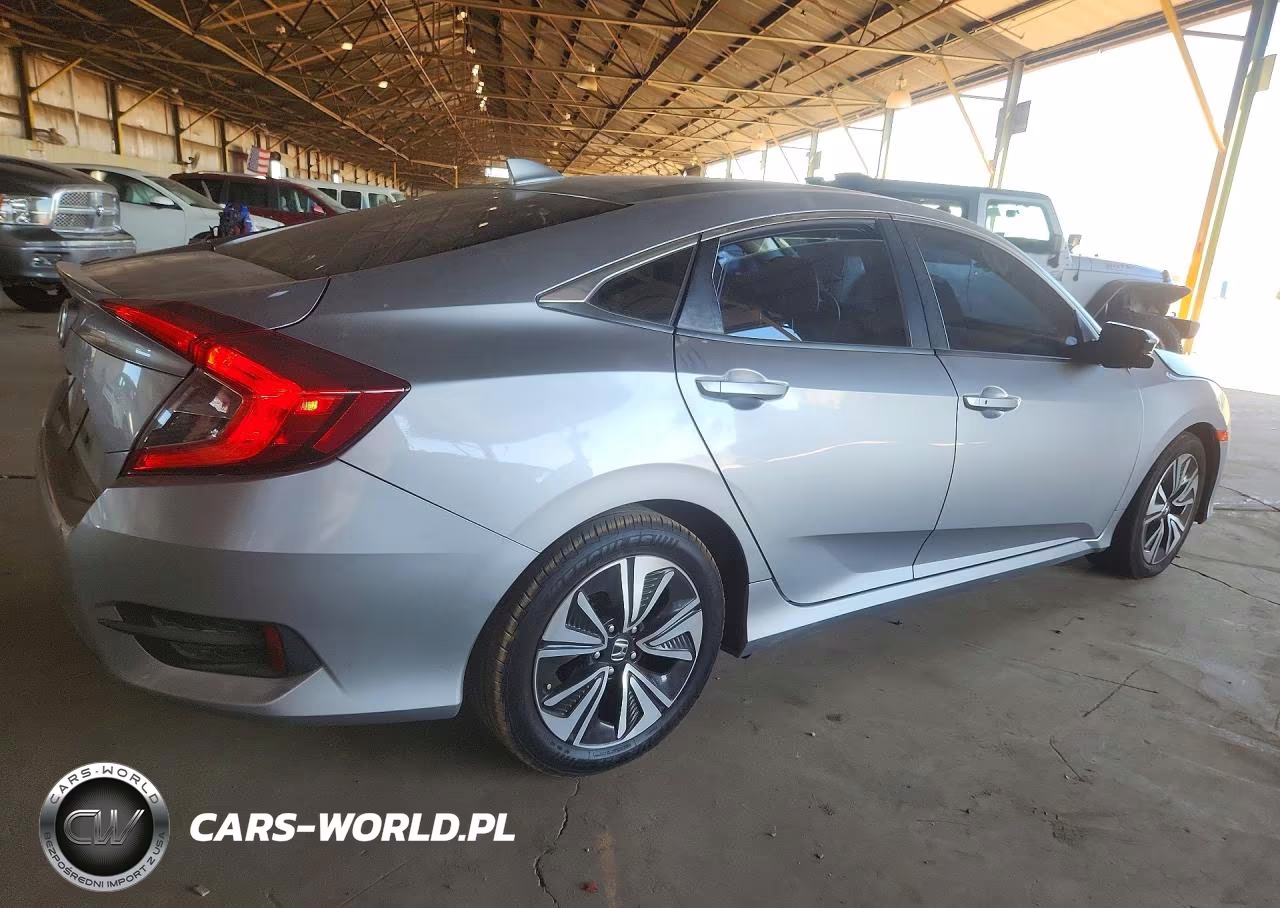 2017 Honda Civic Exl VIN:19XFC1F77HE016274 - 3