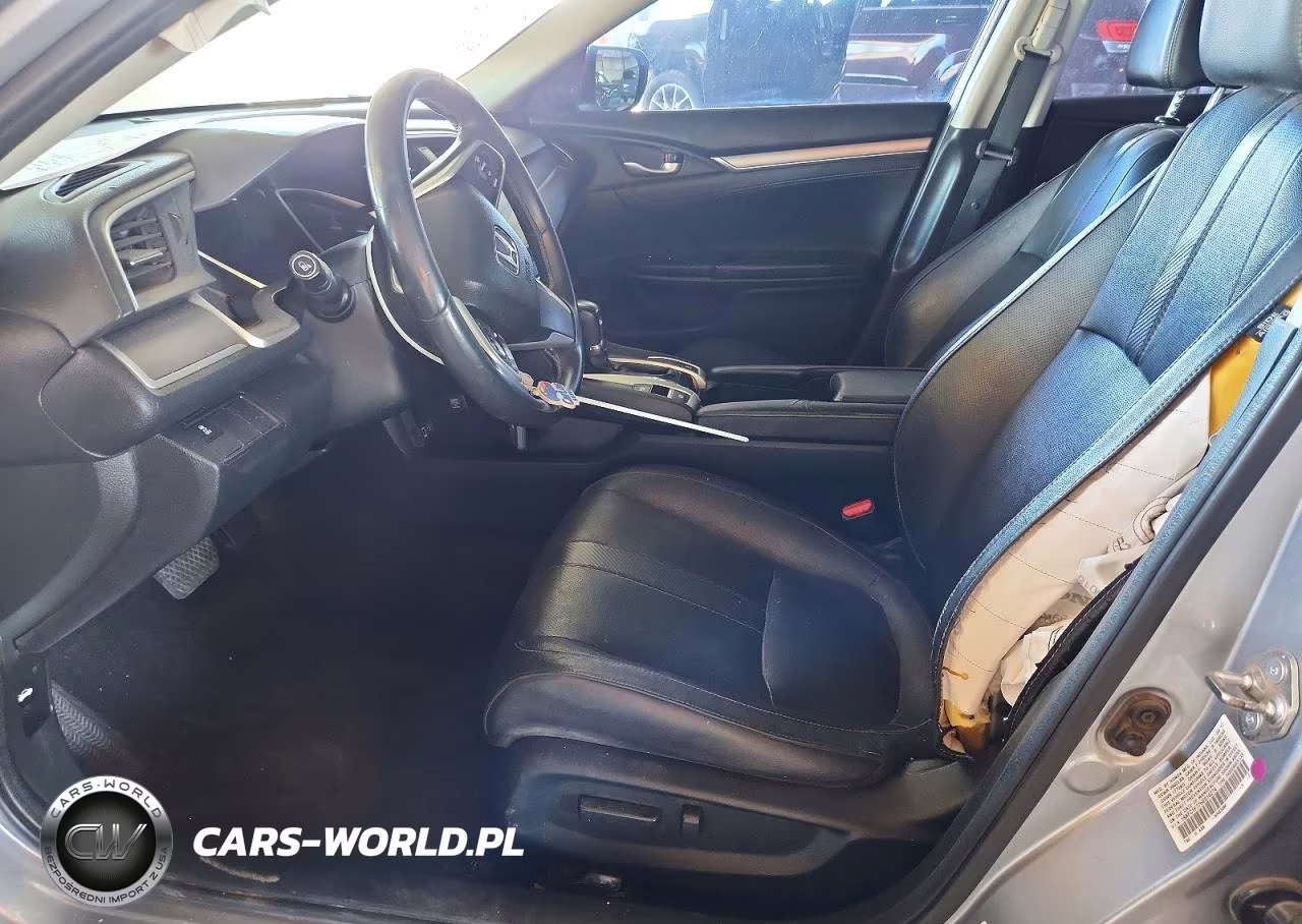 2017 Honda Civic Exl VIN:19XFC1F77HE016274 - 7